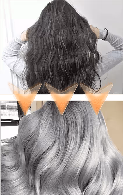 2-in-1 Natural Essence Extract Silver Hair Dye – detroitrain